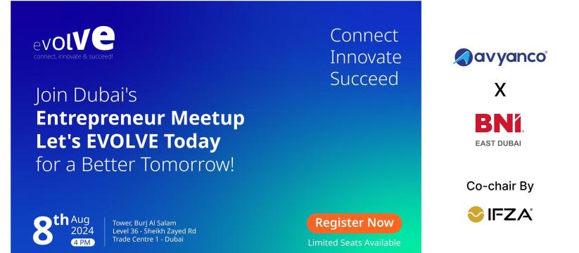 Evolve - Join Dubai Entrepreneurs Meetup